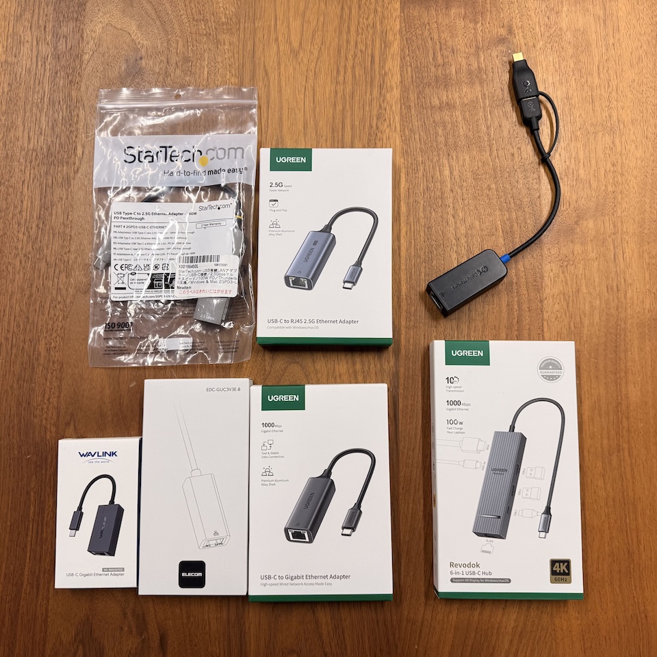Quest3(s)で使えるUSB-CハブとEthernetアダプタ | 名古屋大学 河口研究室