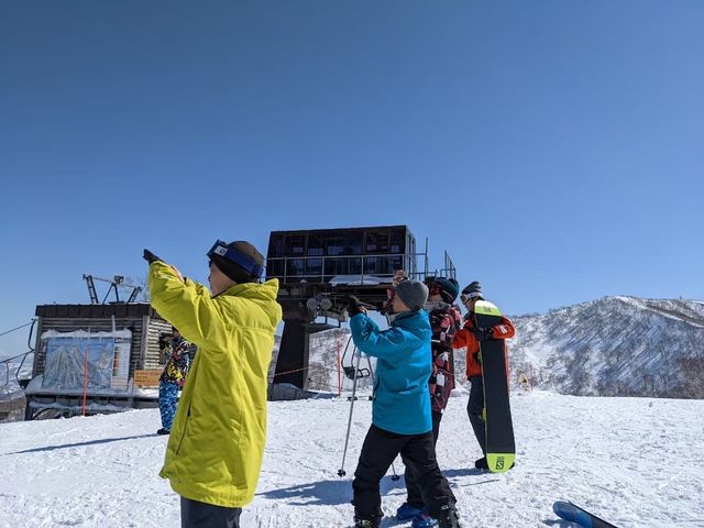 みんなでスキー